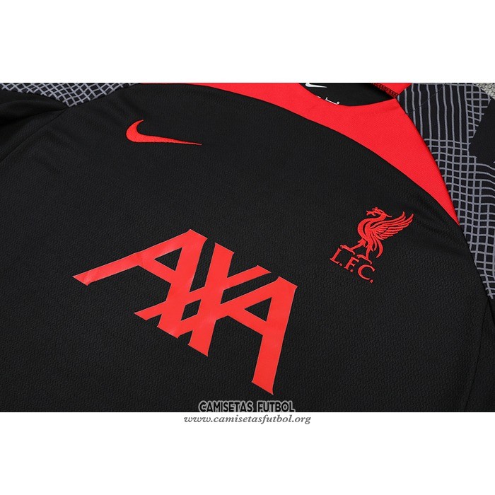 Chandal del Liverpool Manga Corta 2022/2023 Negro - Pantalon Corto